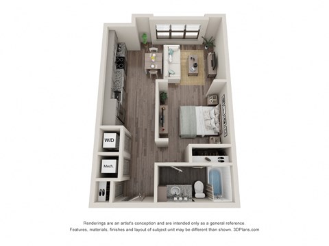 695 Meeting Street Studio-1 Bed Apartment for Rent - Photo Gallery 16